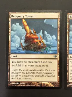 2x Reliquary Tower - Conflux Magic Mtg NM UP - Image 2