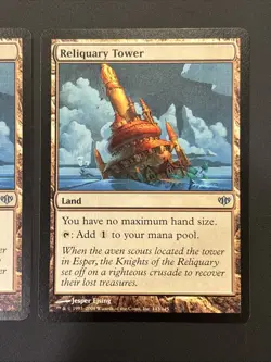 2x Reliquary Tower - Conflux Magic Mtg NM UP - Image 3