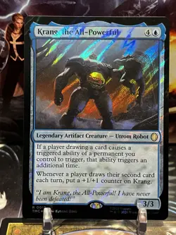 MTG | Krang, the All-Powerful (⚡Surge Foil⚡) [TMT] - Image 1