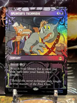 MTG | Splinter's Technique (0233 - Showcase) ✨FOIL✨ [TMT] - Image 1