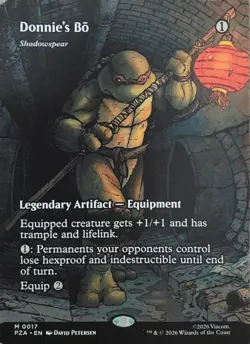 MTG Donnie's Bo 0017 TMNT Mythic Showcase Legendary Equipment EN 2026 - Image 1