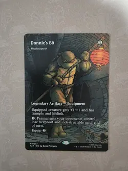 MTG Donnie's Bo 0017 TMNT Mythic Showcase Legendary Equipment EN 2026 - Image 2