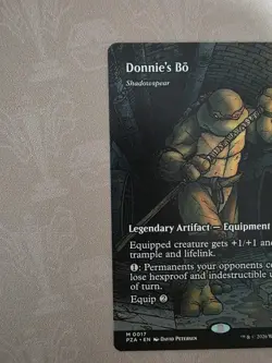 MTG Donnie's Bo 0017 TMNT Mythic Showcase Legendary Equipment EN 2026 - Image 3