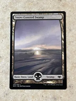 MTG NM Snow-Covered Swamp [Modern Horizons 1] - Image 1