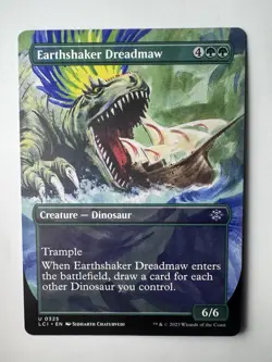 Earthshaker Dreadmaw (Borderless) [The Lost Caverns of Ixalan] Magic MTG - Image 1