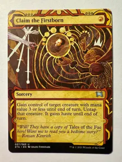 Claim the Firstborn (037) Borderless Strixhaven Mystical Archive MTG - Image 1