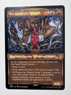 MTG Magic the Gathering Sol'Kanar the Tainted (318/447) Dominaria United LP - Image 1