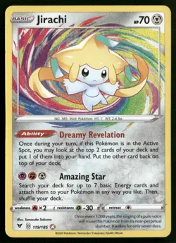 Jirachi SWSH04: Vivid Voltage 119/185 Pokemon TCG - Image 1