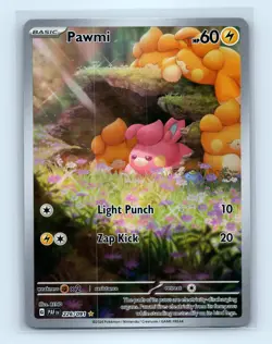 Pokemon tcg SV: Paldean Fates Pawmi Near Mint or Better - Image 1