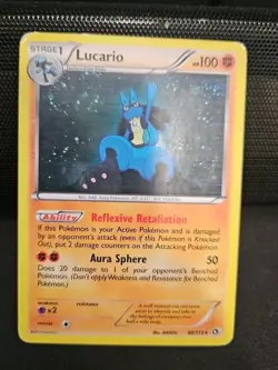 Lucario - 80/113 - Holo Legendary Treasures - Pokemon TCG HP/MP - Image 3