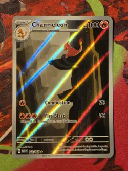 Pokemon TCG Charmeleon 169/165 Scarlet & Violet 151 Illustration Rare - Image 1