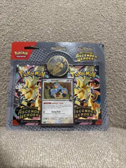 Pokemon TCG Mega Evolution Ascended Heroes: Larry’s Komala 2 Pack Blister ✨ - Image 1