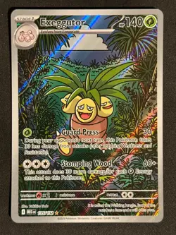 EXEGGUTOR 135/132 ILLUSTRATION RARE MEGA EVOLUTION POKEMON NM/M - Image 1