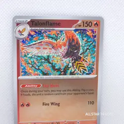 NM - Talonflame 014/088 Rev Holo Pokemon Perfect Order Pokemon ME03 - Image 2