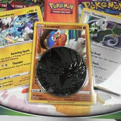 Pokemon TCG: Tornadus, Thundurus & Landorus Cards with 2 Booster Packs & Coin 820650808982 - Image 3