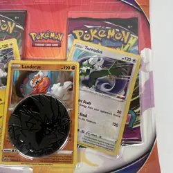 Pokemon TCG: Tornadus, Thundurus & Landorus Cards with 2 Booster Packs & Coin 820650808982 - Image 4