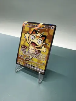 Pokemon Meowth EX Ultra Rare Full Art Holofoil ME03: Perfect Order 107/088 - Image 2
