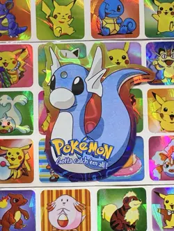 Pokemon Dratini Holo Vintage Pocket Monsters Vending Machine Sticker 1998 Konica - Image 3