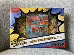 Pokemon TCG Mega Evolution Ascended Heroes Mega Feraligator EX Box Sealed New - Image 1
