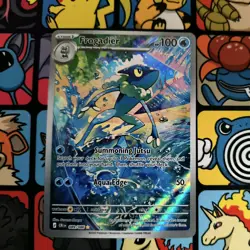 Frogadier 089/086 Chaos Rising Illustration Rare Pokemon TCG ENGLISH NM #2 - Image 3