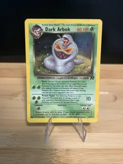 Pokemon Dark Arbok Team Rocket Holo Rare 2/82 Unlimited - Image 1