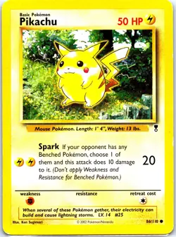 Pokemon tcg Legendary Collection Pikachu #086/110 Common .C1N - Image 1