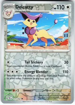 Delcatty 131/162 Pokemon SV05: Temporal Forces Reverse Holo Uncommon NM - Image 1