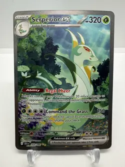 Serperior ex 164/086 Holo Special Illustration Rare Black Bolt Pokemon NM - Image 1