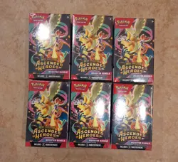 Pokemon Ascended Heroes Booster Bundle SEALED Lot Of 6 - Image 1