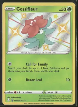 Gossifleur SV010/SV122 Shiny Rare Shining Fates Shiny Vault Pokemon Holo NM - Image 1