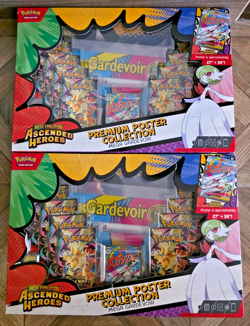 Pokemon Ascended Heroes Premium Poster Collection Gardevoir (x2) *Cosmetic Flaws - Image 1