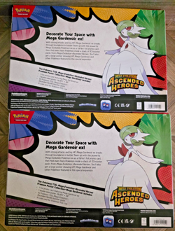 Pokemon Ascended Heroes Premium Poster Collection Gardevoir (x2) *Cosmetic Flaws - Image 2