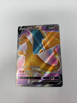 Pokemon Champions Path Charizard V SWSH050 Promo Full Art - Image 1