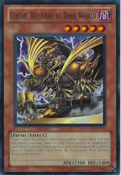Goldd, Wu-Lord of Dark World - SDGU-EN013 - Common - Unlimited Edition - Lightly - Image 1