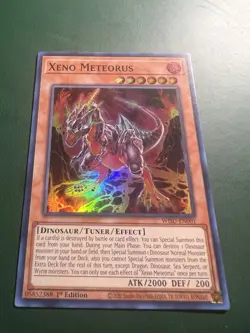 Yugioh Xeno Meteorus WISU-EN001 Super Rare 1st Ed NM - Image 1