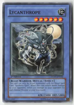 Yugioh - Lycanthrope STON-EN032 1st Edition - Strike of Neos - Image 1