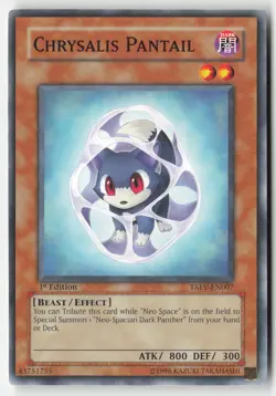 Yugioh - Chrysalis Pantail TAEV-EN007 1st Edition - Tactical Evolution - Image 1