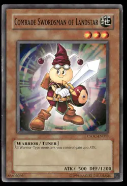 Comrade Swordsman of Landstar Crossroads of Chaos CSOC-EN033 Yugioh MP - Image 1