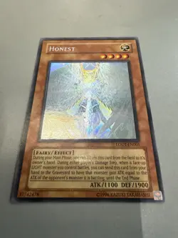 Honest (Ghost Rare) LODT-EN001 Light of Destruction Unlimited No Scratches! - Image 4