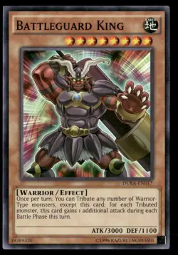 Battleguard King Duelist Alliance DUEA-EN017 Common / Short Print Yugioh LP - Image 1