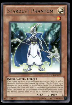 Stardust Phantom Storm of Ragnarok STOR-EN003 Rare Yugioh Lightly Played - Image 1