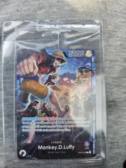 Monkey.D.Luffy (PSA Magazine) OP05-060 One Piece Promo Cards Foil FACTORY SEALED - Image 1