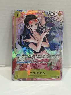 Nico Robin (Alt Art) SR EB03-055 ONE PIECE Heroines Edition ONE PIECE Japanese - Image 1