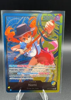 Nami (Nami Deck) OP11-041 Leader NM One Piece Learn Together Deck Set - Image 2