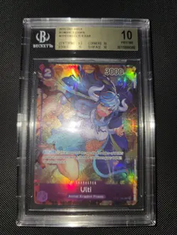 Bandai 2022 One Piece CCG Romance Dawn Ulti OP01-093 Parallel Holo BGS 10 - Image 1