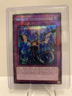 Yu-Gi-Oh! Infinite Impermanence MP25-EN032 * Starlight Rare * 1st Edition NM - Image 1