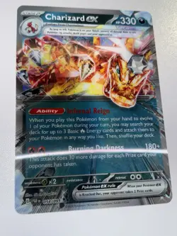 Pokemon TCG Charizard EX 196 Black Star Promo Jumbo Card MINT Condition - Image 3