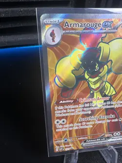 Armarouge EX #125 - Pokemon TCG - Scarlet & Violet Black Star Promo Card - Image 2