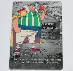Luckey Roux - One Piece Trading Card Skypiea SR 034 DP KDAI01 Holo Foil Tc5 - Image 2