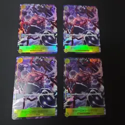 One Piece Cards Charlotte Katakuri OP03 SEC Parallel 4-Card Set - Image 3